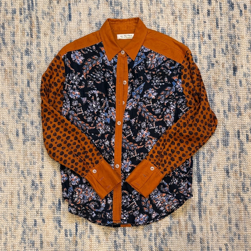 We The Free Multicolor Patterned Shirt